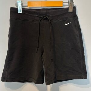 Nike Dri-Fit Black Cotton Blend Shorts